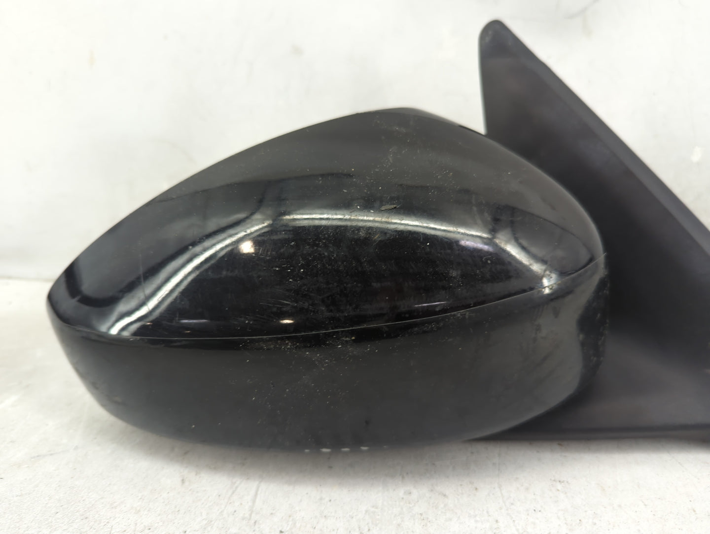 2003-2007 Infiniti G35 Driver Left Side View Manual Door Mirror Black - Oemusedautoparts1.com