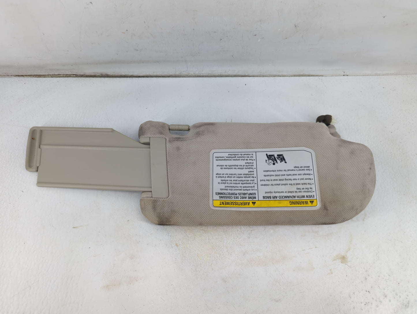 2006-2010 Infiniti M35 Sun Visor Shade Replacement Driver Left Mirror Fits Fits 2006 2007 2008 2009 2010 OEM Used Auto Parts