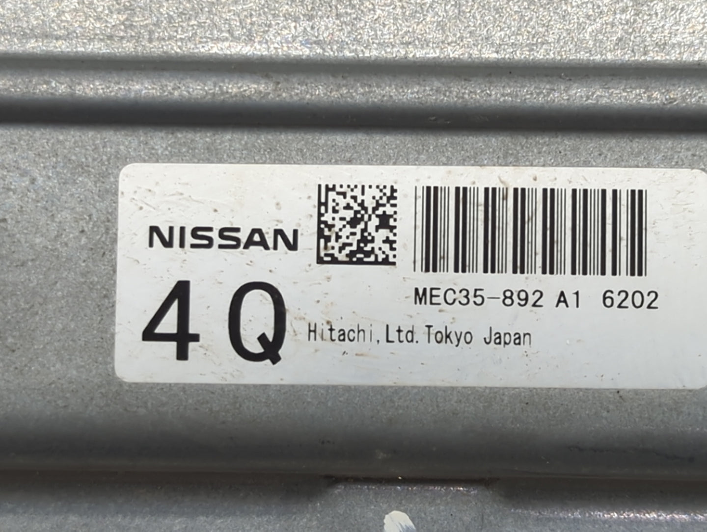 2006 Infiniti M35 PCM Engine Control Computer ECU ECM PCU OEM P/N:MEC35-892 A1 Fits OEM Used Auto Parts - Oemusedautoparts1.
