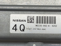 2006 Infiniti M35 PCM Engine Control Computer ECU ECM PCU OEM P/N:MEC35-892 A1 Fits OEM Used Auto Parts - Oemusedautoparts1.