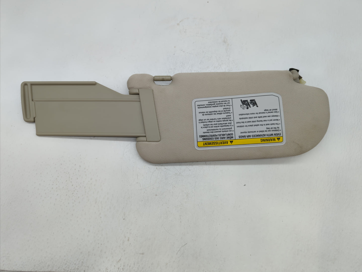2006-2010 Infiniti M35 Sun Visor Shade Replacement Passenger Right Mirror Fits Fits 2006 2007 2008 2009 2010 OEM Used Auto P