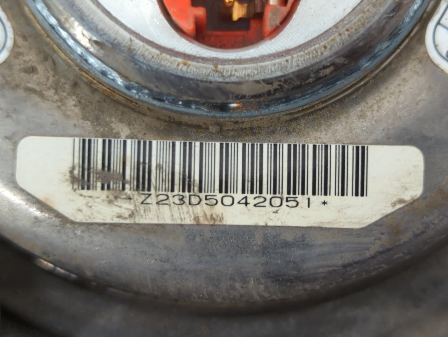 2006-2007 Infiniti M35 Air Bag Driver Left Steering Wheel Mounted P/N:Z23D504205 Fits Fits 2006 2007 OEM Used Auto Parts - O