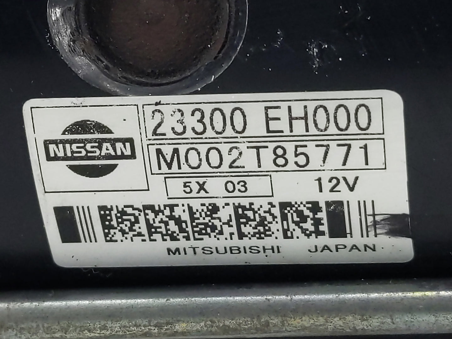 2006-2010 Infiniti M45 Car Starter Motor Solenoid OEM P/N:M002T85771 23300 EH000 Fits Fits 2006 2007 2008 2009 2010 OEM Used