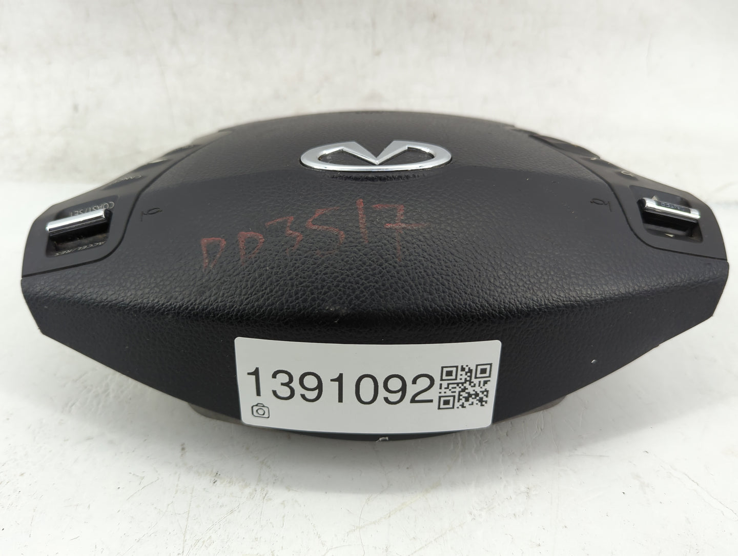 2006-2007 Infiniti M45 Air Bag Driver Left Steering Wheel Mounted Fits Fits 2006 2007 OEM Used Auto Parts - Oemusedautoparts