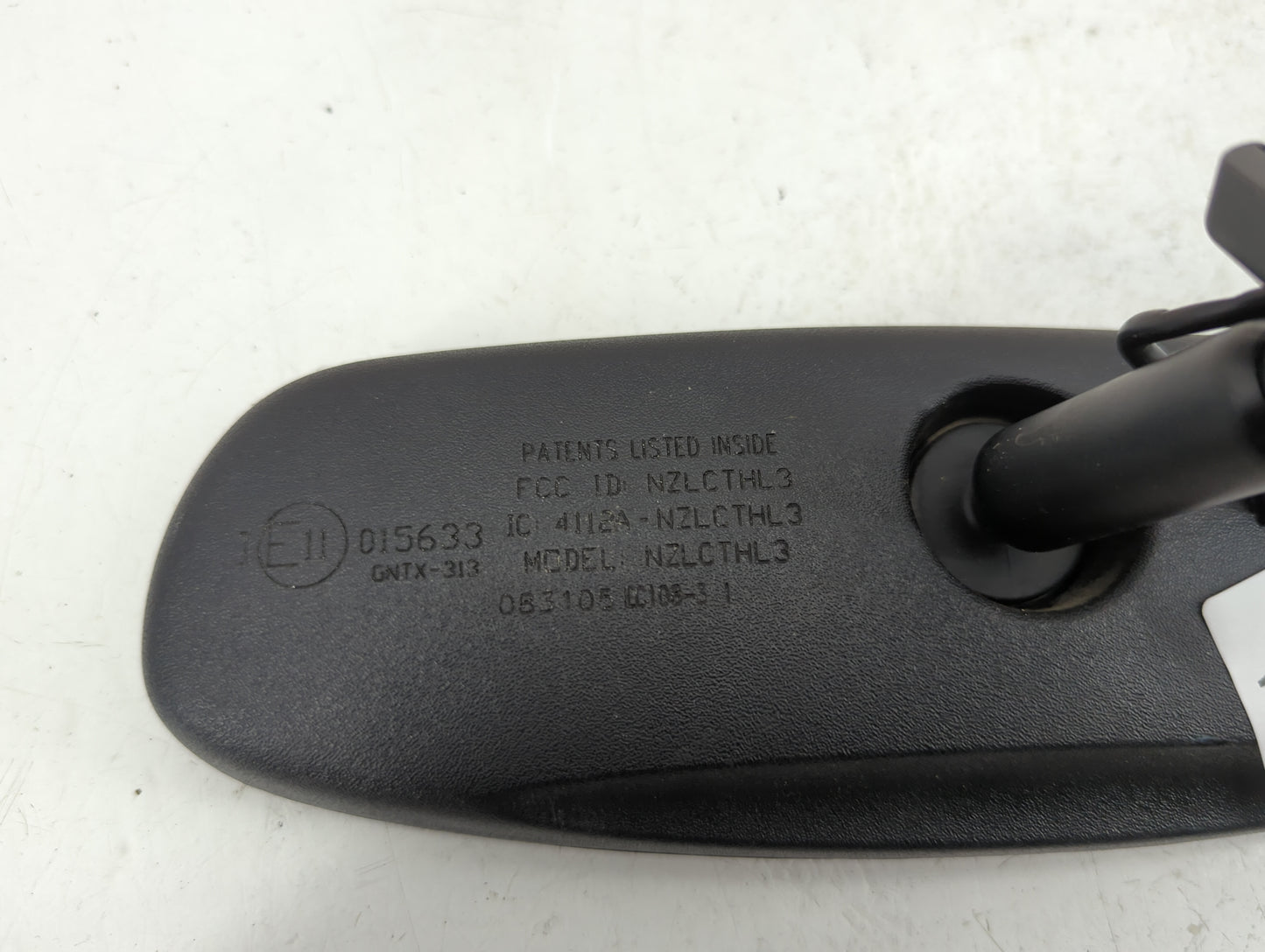 2006 Infiniti M45 Interior Rear View Mirror Replacement OEM P/N:E11015633 Fits OEM Used Auto Parts - Oemusedautoparts1.com