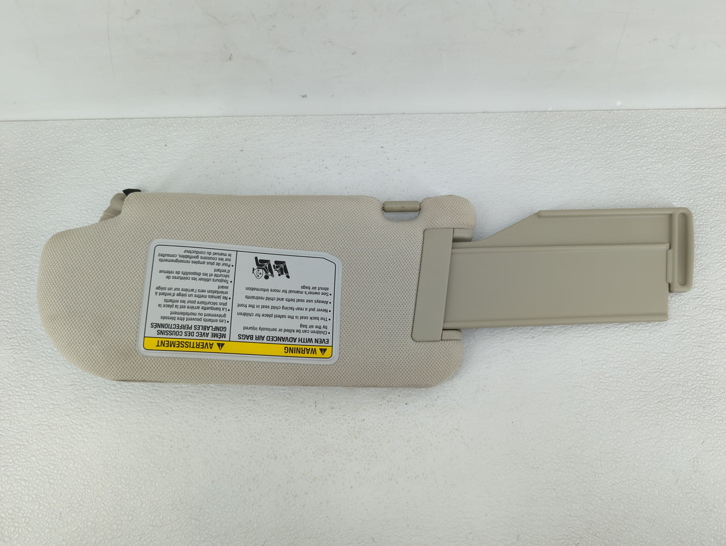 2006-2010 Infiniti M45 Sun Visor Shade Replacement Passenger Right Mirror Fits Fits 2006 2007 2008 2009 2010 OEM Used Auto P