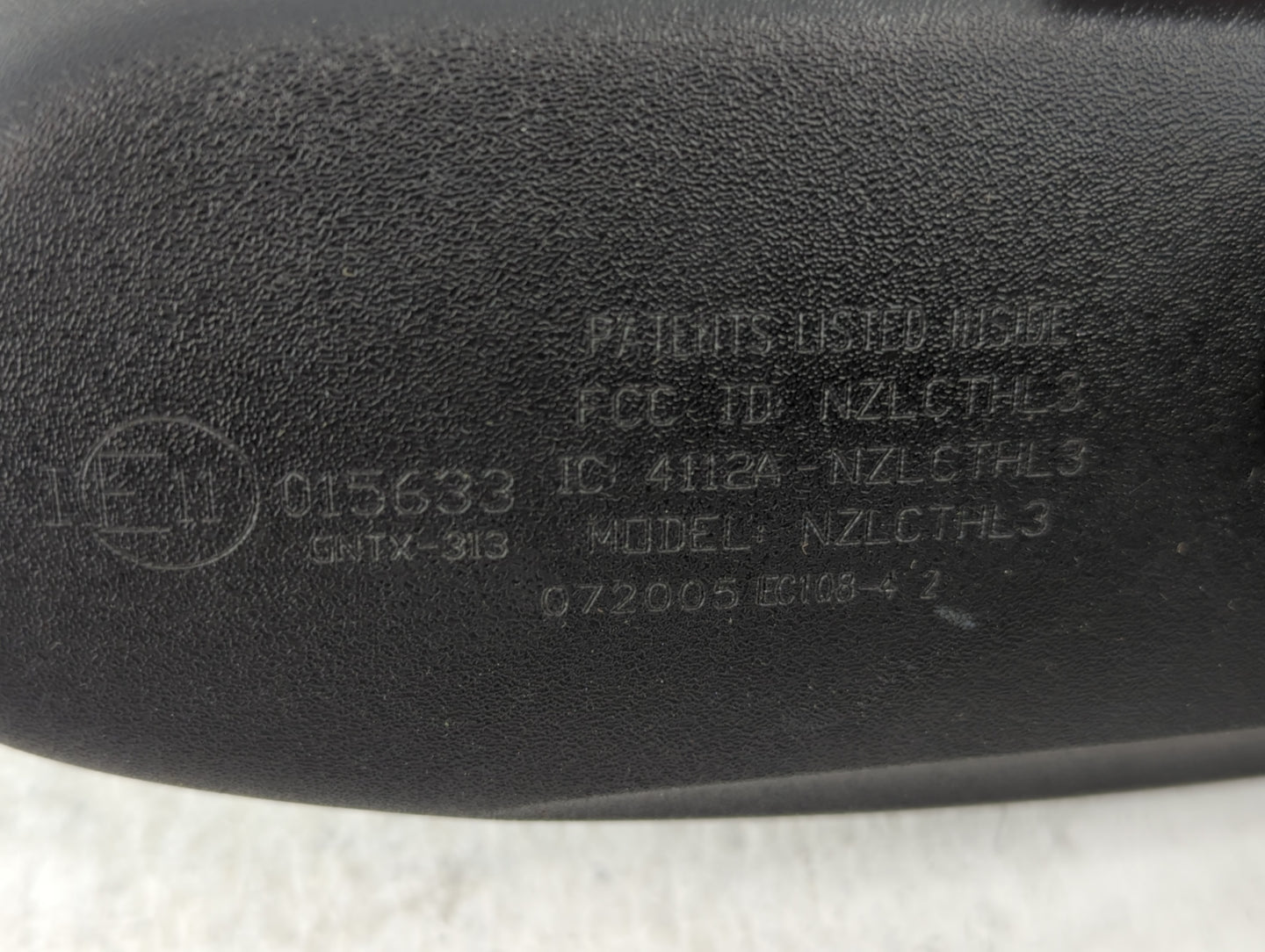 2006 Infiniti M45 Interior Rear View Mirror Replacement OEM P/N:E11015633 Fits OEM Used Auto Parts - Oemusedautoparts1.com