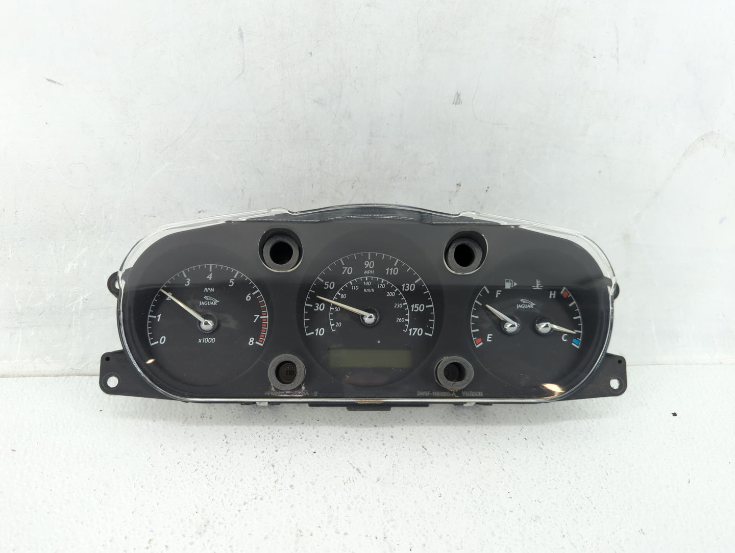 2006-2007 Jaguar Xj8 Instrument Cluster Speedometer Gauges Fits Fits 2006 2007 OEM Used Auto Parts - Oemusedautoparts1.com
