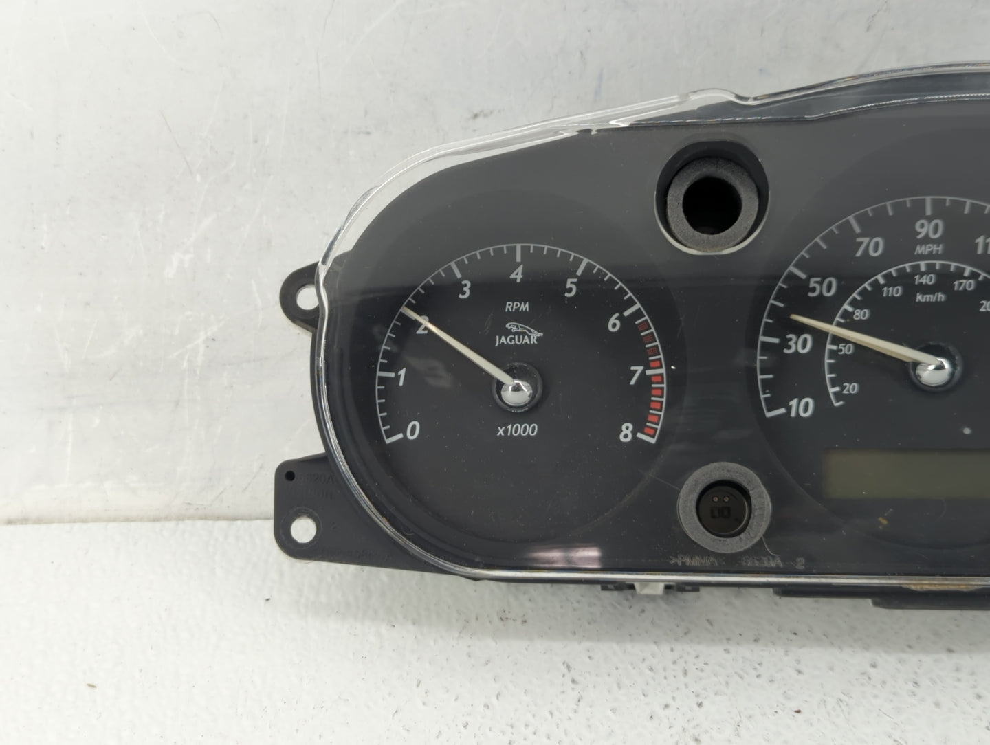 2006-2007 Jaguar Xj8 Instrument Cluster Speedometer Gauges Fits Fits 2006 2007 OEM Used Auto Parts - Oemusedautoparts1.com