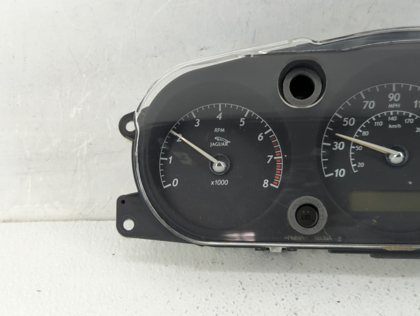 2006-2007 Jaguar Xj8 Instrument Cluster Speedometer Gauges Fits Fits 2006 2007 OEM Used Auto Parts - Oemusedautoparts1.com