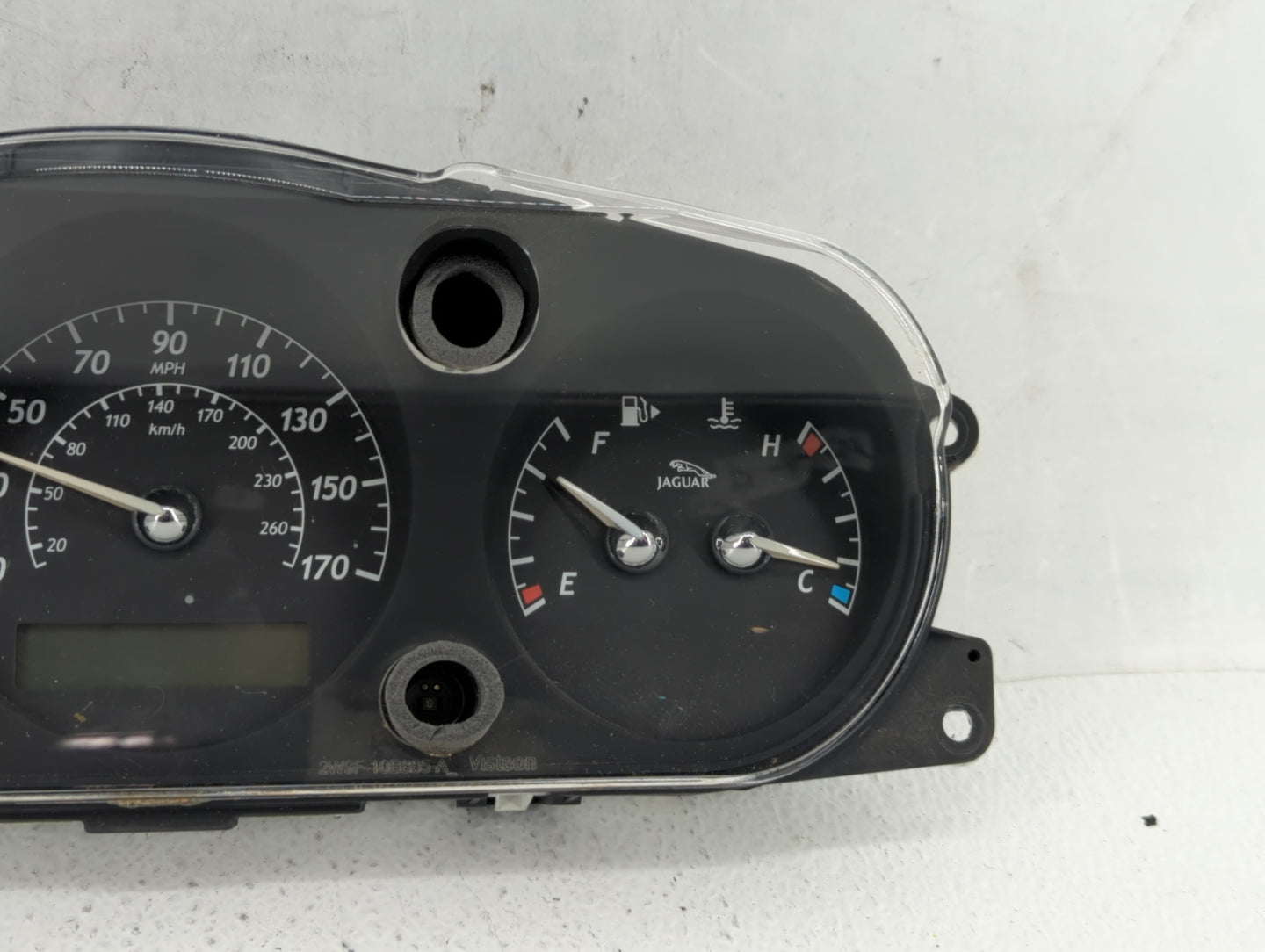2006-2007 Jaguar Xj8 Instrument Cluster Speedometer Gauges Fits Fits 2006 2007 OEM Used Auto Parts - Oemusedautoparts1.com