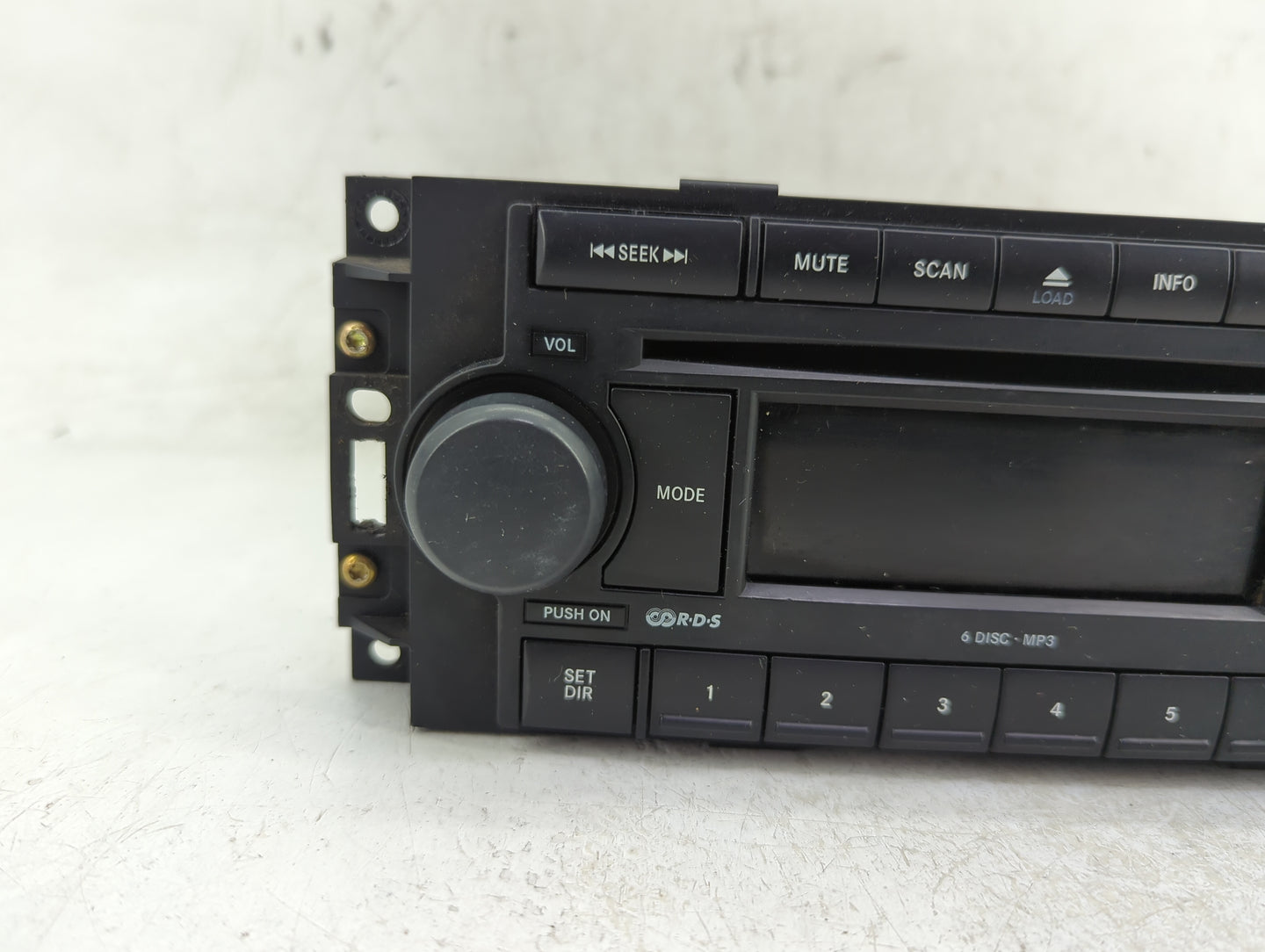 2006-2007 Jeep Commander Radio AM FM Cd Player Receiver Replacement Fits Fits 2004 2005 2006 2007 2008 2009 2010 OEM Used Au
