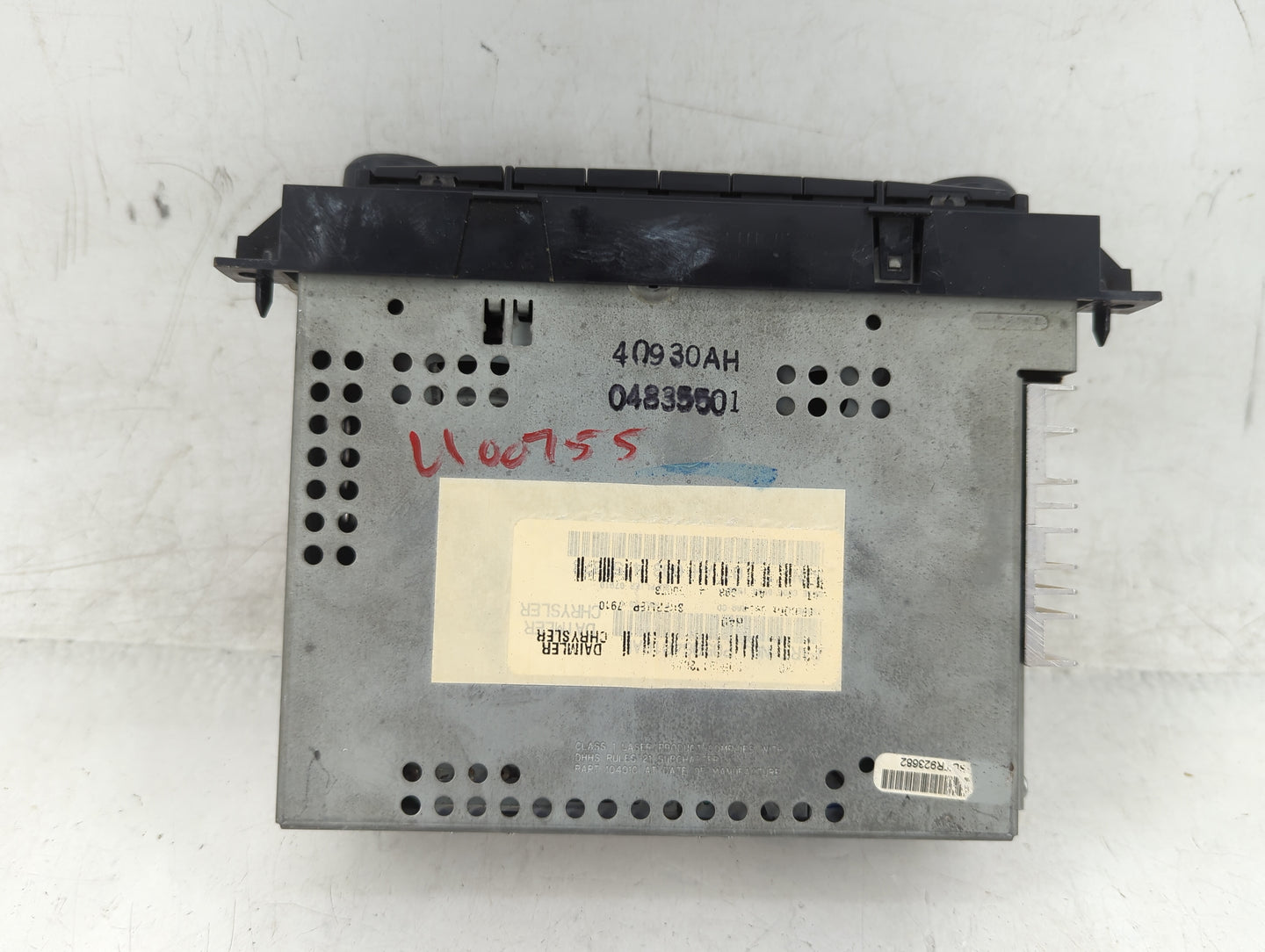 2006-2007 Jeep Commander Radio AM FM Cd Player Receiver Replacement Fits Fits 2004 2005 2006 2007 2008 2009 2010 OEM Used Au
