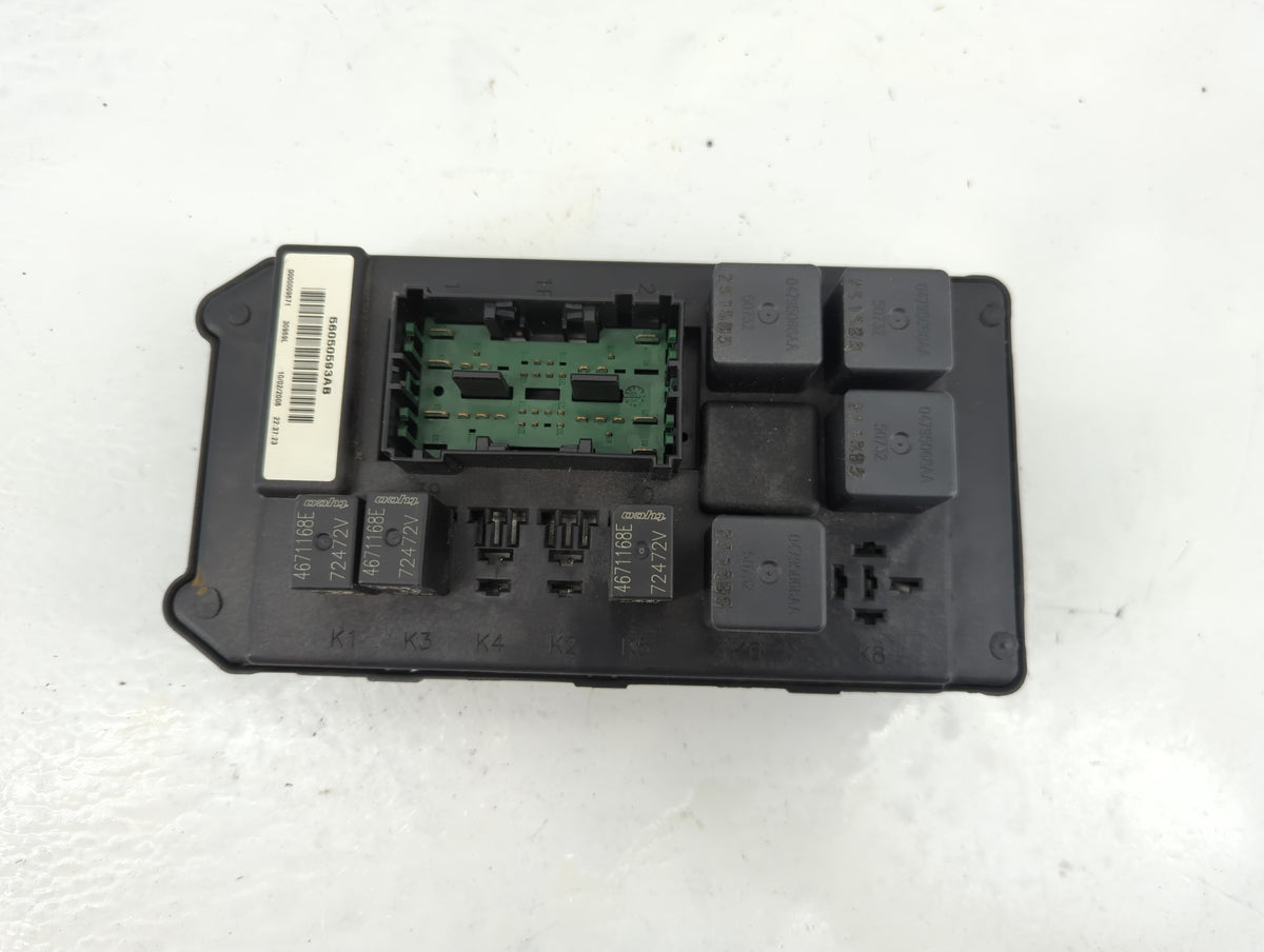 2006-2006 Jeep Commander Body Control Module Bcm Inner Cabin Fuse Box 898506 - Oemusedautoparts1.com
