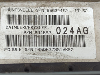 compare product 2006-2006 Jeep Commander Transmission Control Module Tcu Tcm