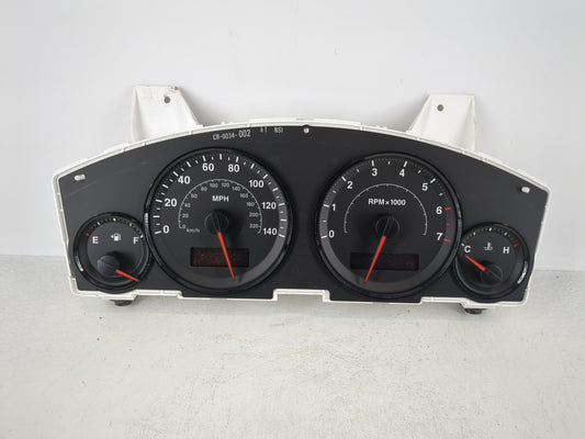 2006 Jeep Grand Cherokee Instrument Cluster Speedometer Gauges P/N:56054010AH Fits OEM Used Auto Parts - Oemusedautoparts1.c