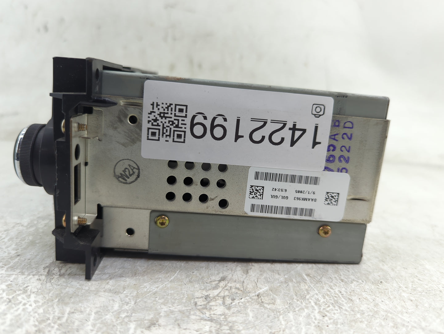 2005-2007 Jeep Grand Cherokee Radio AM FM Cd Player Receiver Replacement P/N:P05064172AD Fits OEM Used Auto Parts - Oemuseda