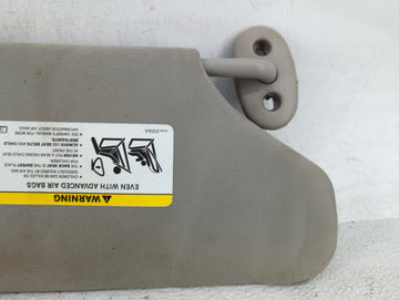 2006 Jeep Grand Cherokee Sun Visor Shade Replacement Driver Left Mirror Fits OEM Used Auto Parts - Oemusedautoparts1.com