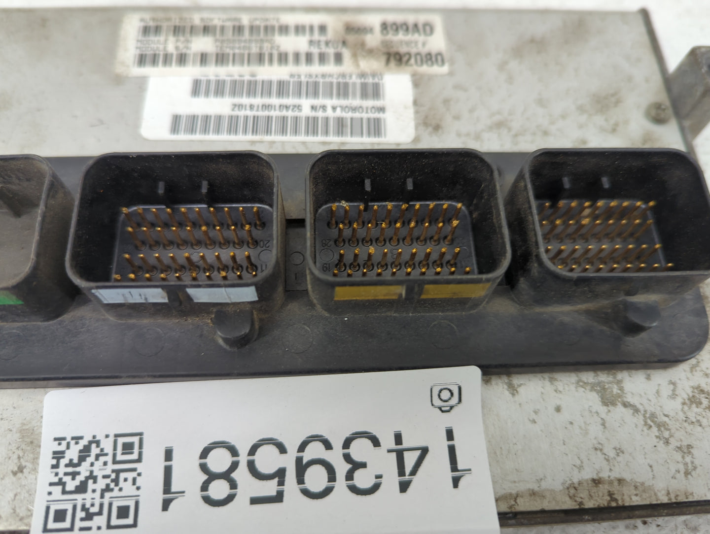 2005-2006 Jeep Grand Cherokee PCM Engine Control Computer ECU ECM PCU OEM P/N:P05094899AD TEM046BT810Z Fits Fits 2005 2006 O