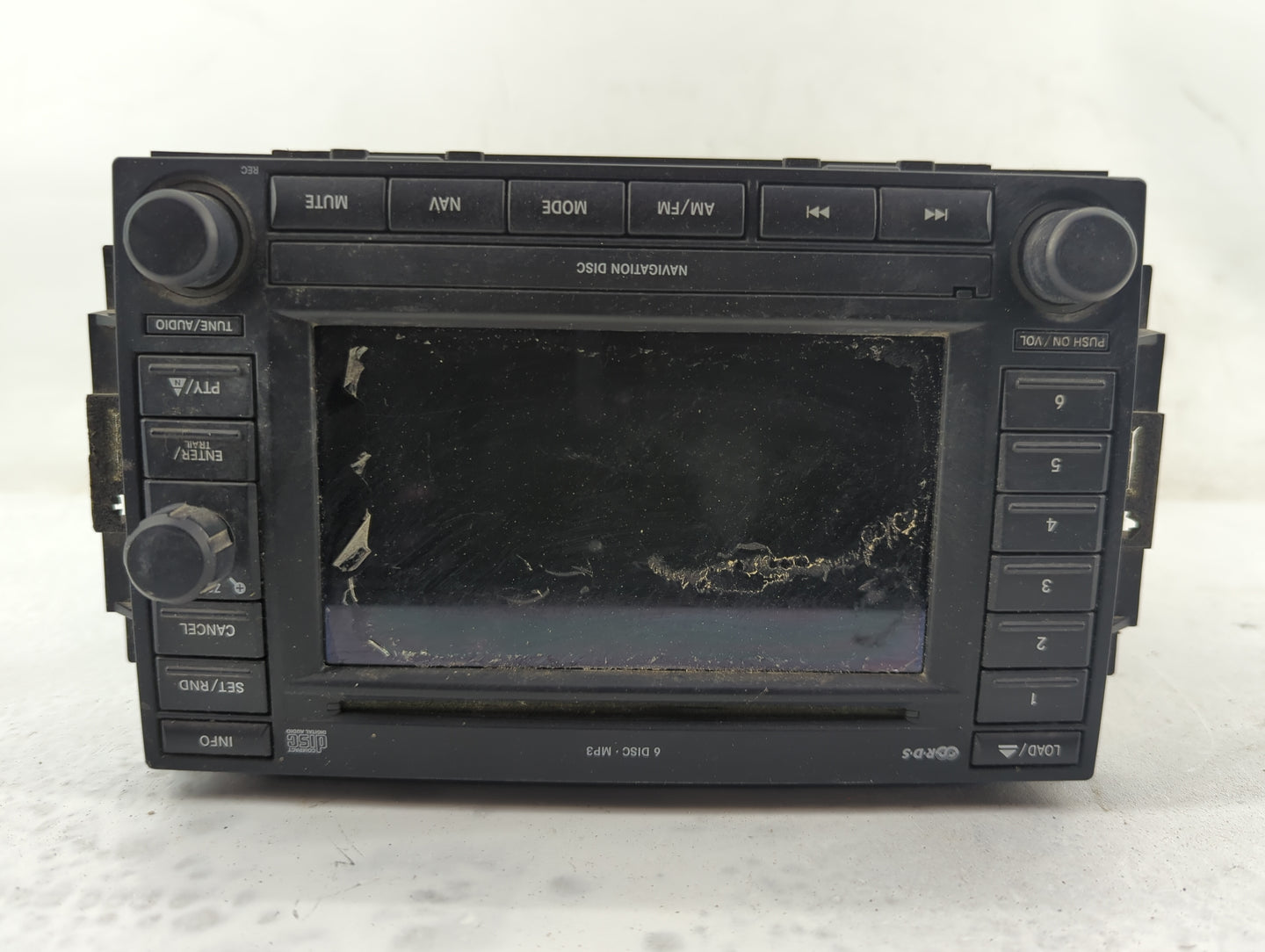 2005-2006 Jeep Grand Cherokee Radio AM FM Cd Player Receiver Replacement P/N:P05064184AC 45811D Fits Fits 2004 2005 2006 200