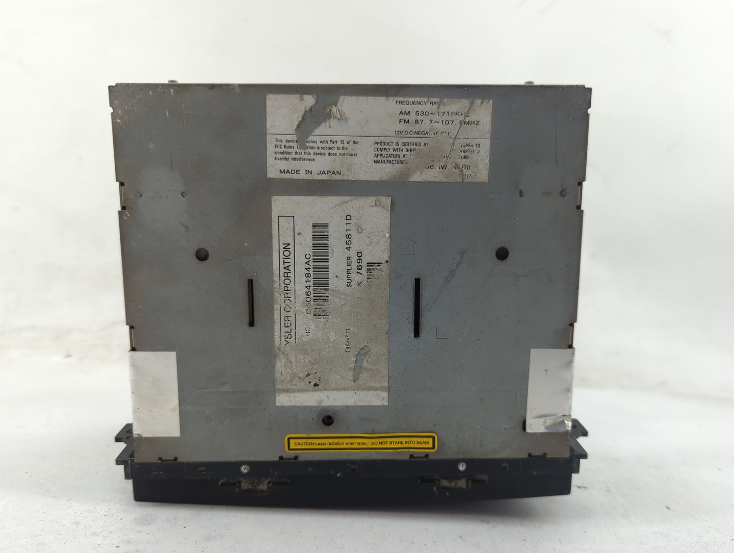 2005-2006 Jeep Grand Cherokee Radio AM FM Cd Player Receiver Replacement P/N:P05064184AC 45811D Fits Fits 2004 2005 2006 200