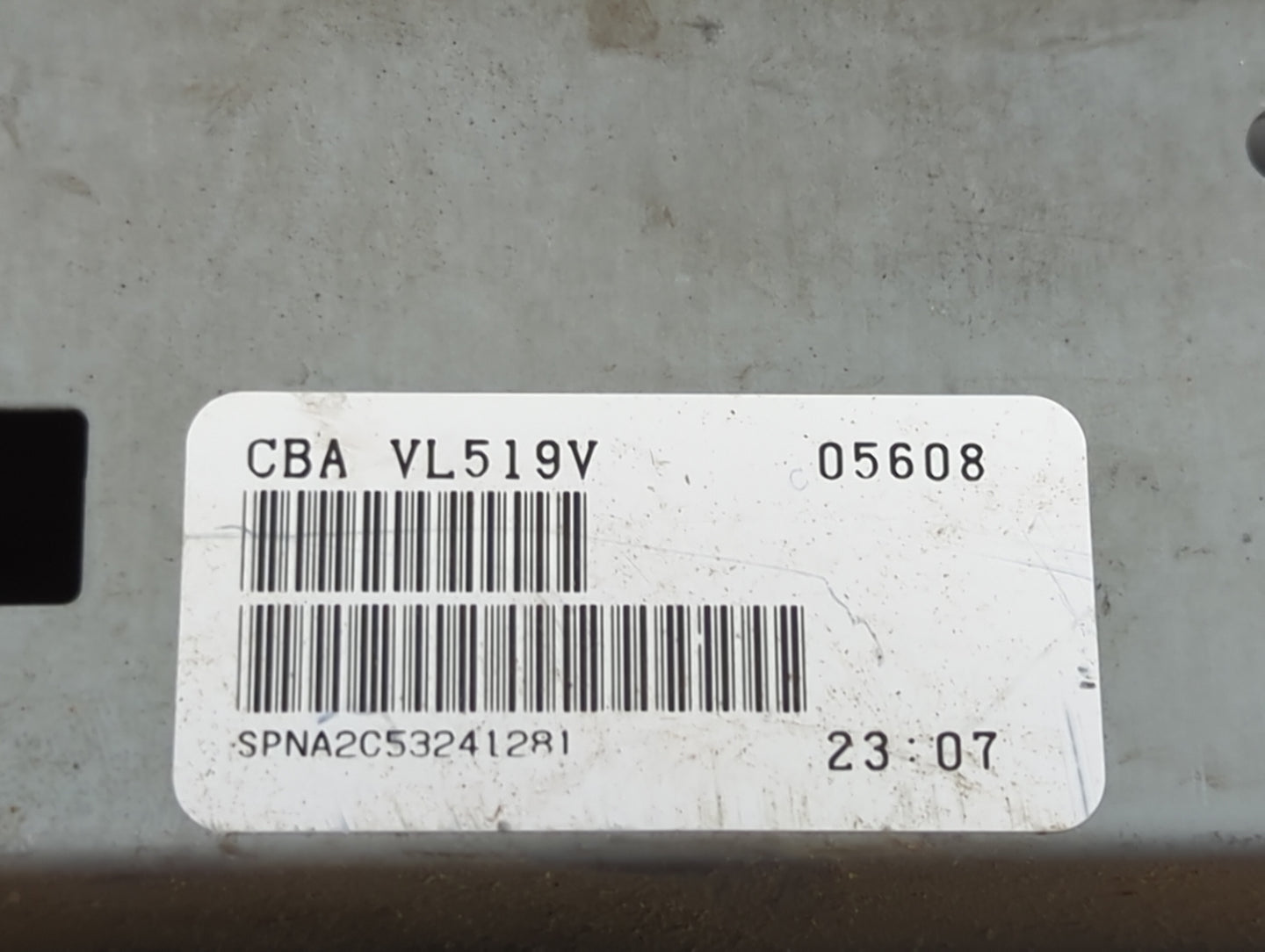 2005-2007 Jeep Grand Cherokee Radio AM FM Cd Player Receiver Replacement P/N:VL519V SPNA2C53241281 Fits OEM Used Auto Parts 