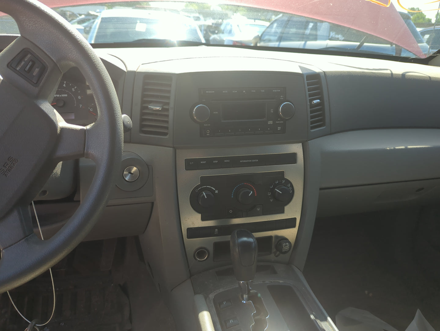 2005-2007 Jeep Grand Cherokee Radio AM FM Cd Player Receiver Replacement Fits Fits 2004 2005 2006 2007 2008 2009 2010 OEM Us