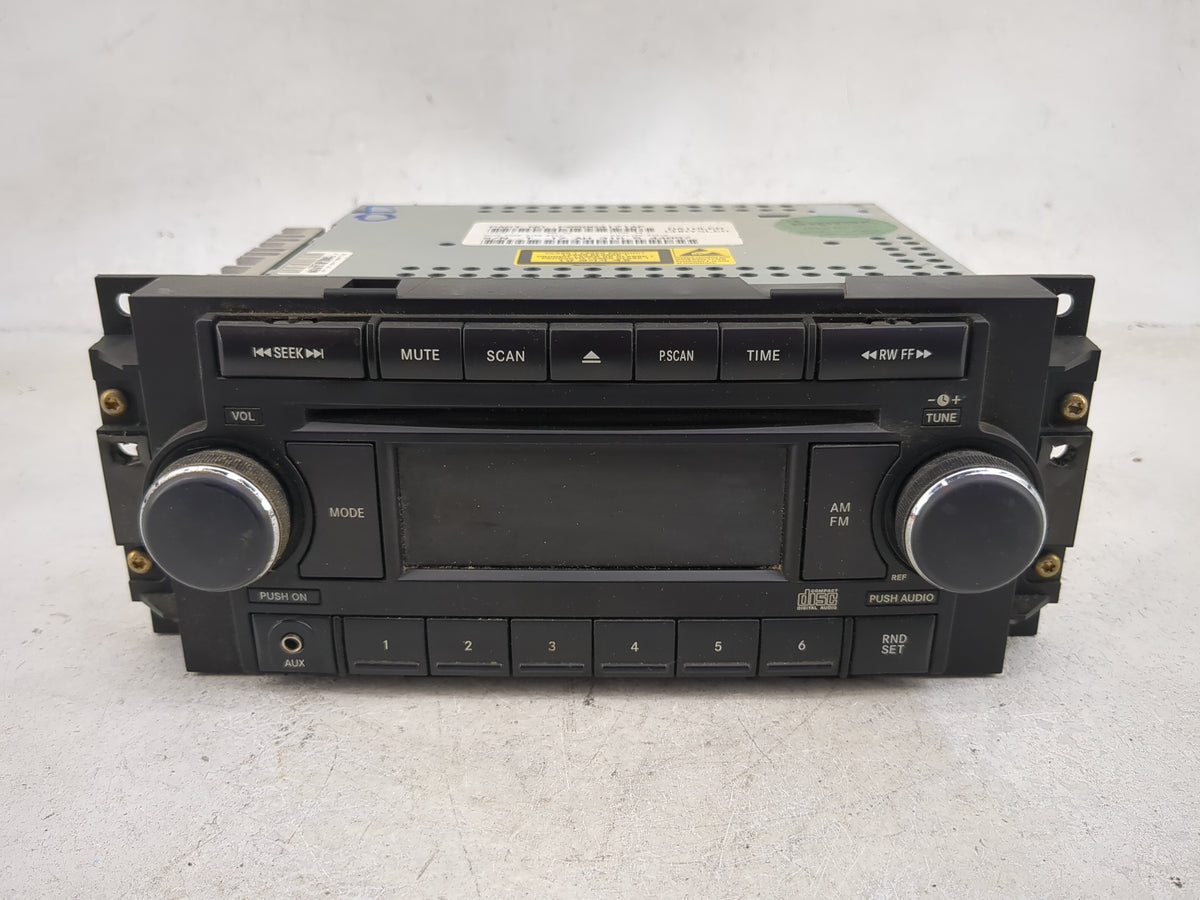 2005-2007 Jeep Grand Cherokee Radio AM FM Cd Player Receiver Replacement Fits Fits 2004 2005 2006 2007 2008 2009 2010 OEM Us