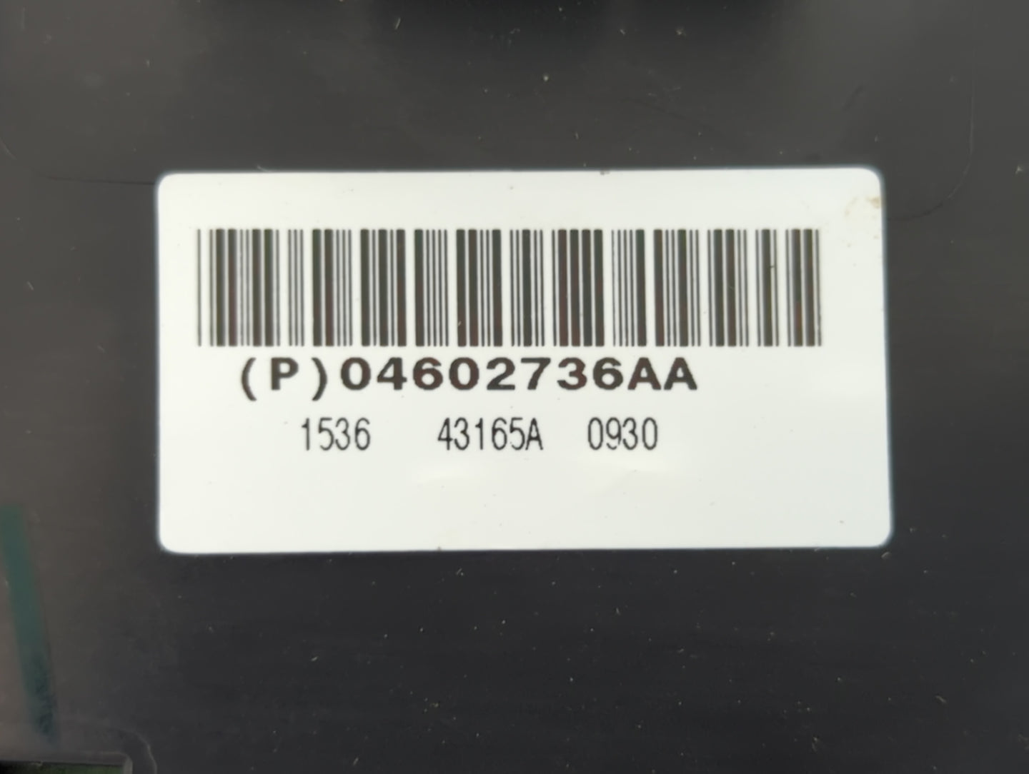 2006-2010 Jeep Grand Cherokee Master Power Window Switch Replacement Driver Side Left P/N:04602736AA Fits OEM Used Auto Part