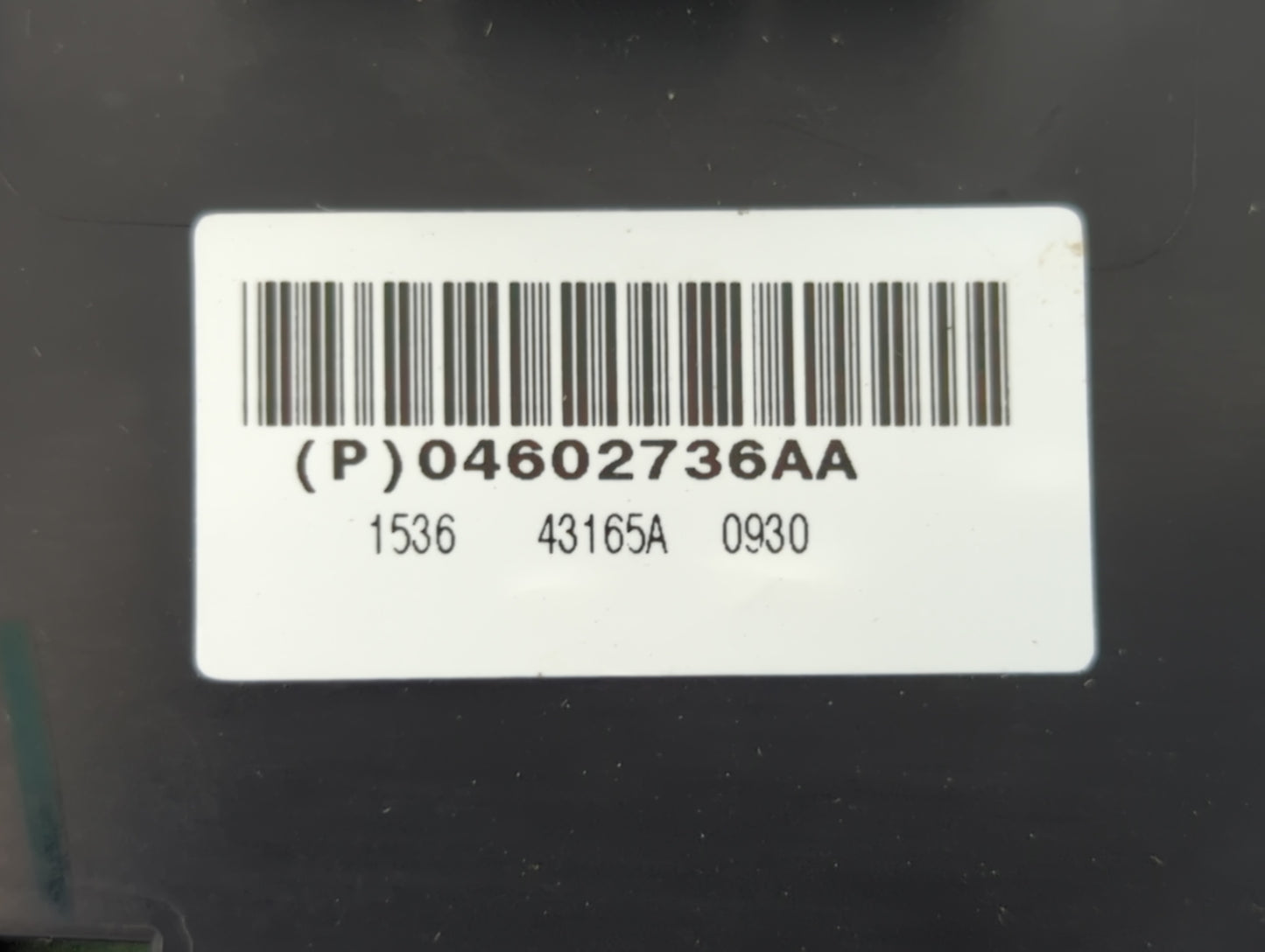 2006-2010 Jeep Grand Cherokee Master Power Window Switch Replacement Driver Side Left P/N:04602736AA Fits OEM Used Auto Part