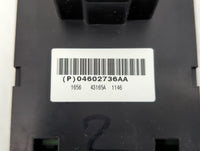 2006-2010 Jeep Grand Cherokee Master Power Window Switch Replacement Driver Side Left P/N:04602736AA Fits OEM Used Auto Part