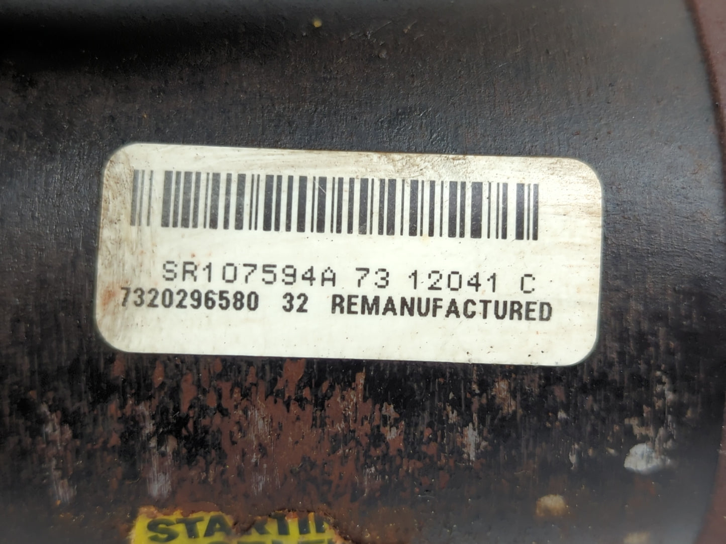 2005-2021 Jeep Grand Cherokee Car Starter Motor Solenoid OEM P/N:73320296580 SR107594A 73 12041 C Fits OEM Used Auto Parts -