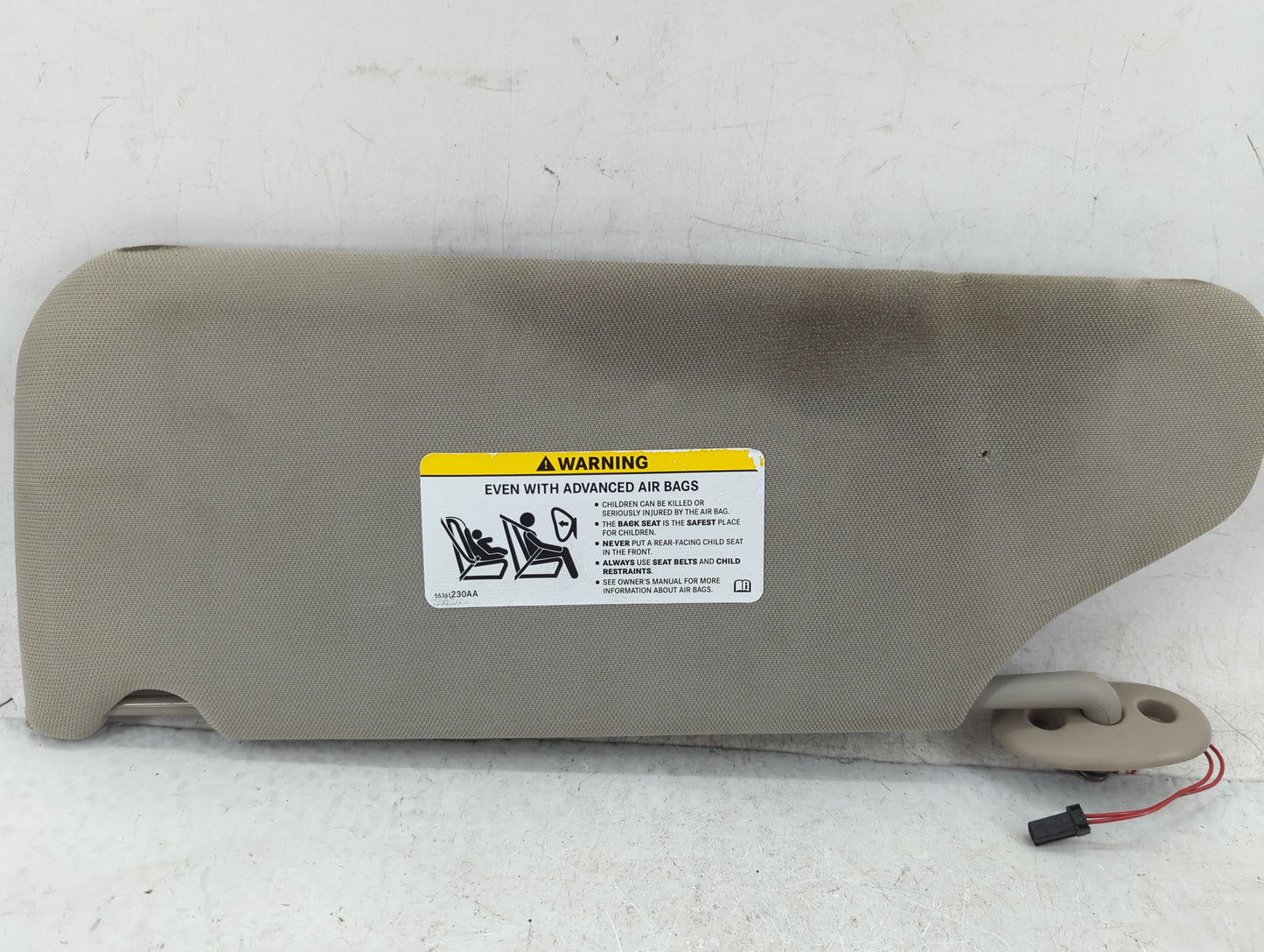 2005-2010 Jeep Grand Cherokee Sun Visor Shade Replacement Passenger Right Mirror Fits Fits 2005 2006 2007 2008 2009 2010 OEM