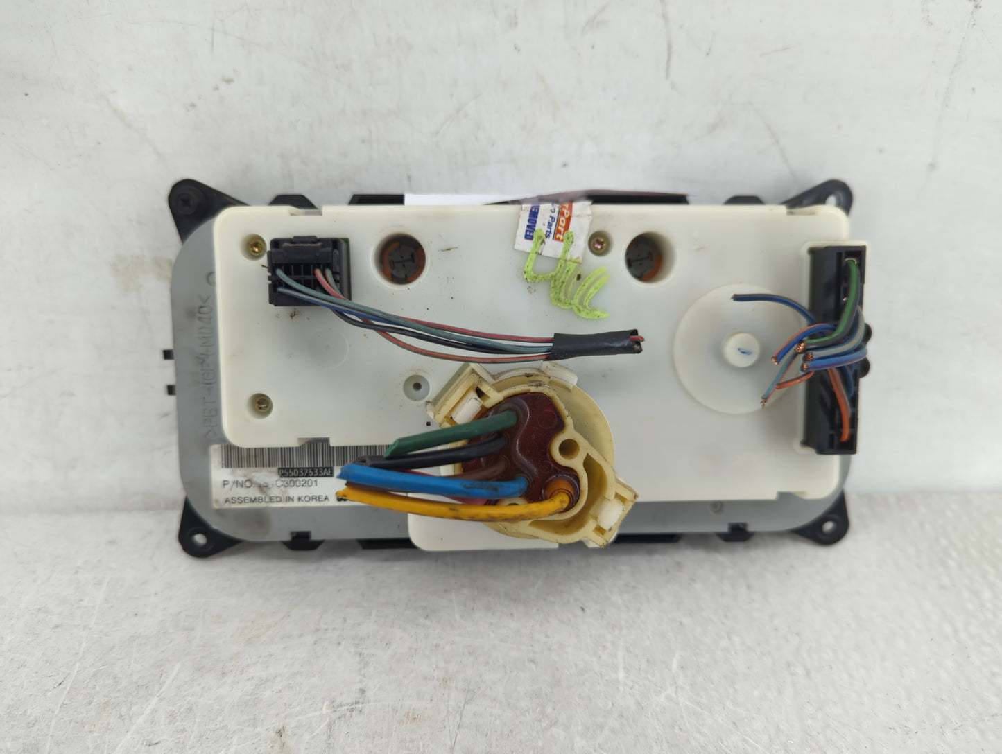 2004-2007 Jeep Liberty Climate Control Module Temperature AC/Heater Replacement P/N:P55037533AE Fits Fits 2004 2005 2006 200