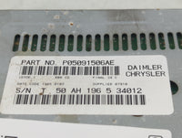 2002-2007 Jeep Liberty Radio AM FM Cd Player Receiver Replacement P/N:P05091506AE Fits OEM Used Auto Parts - Oemusedautopart