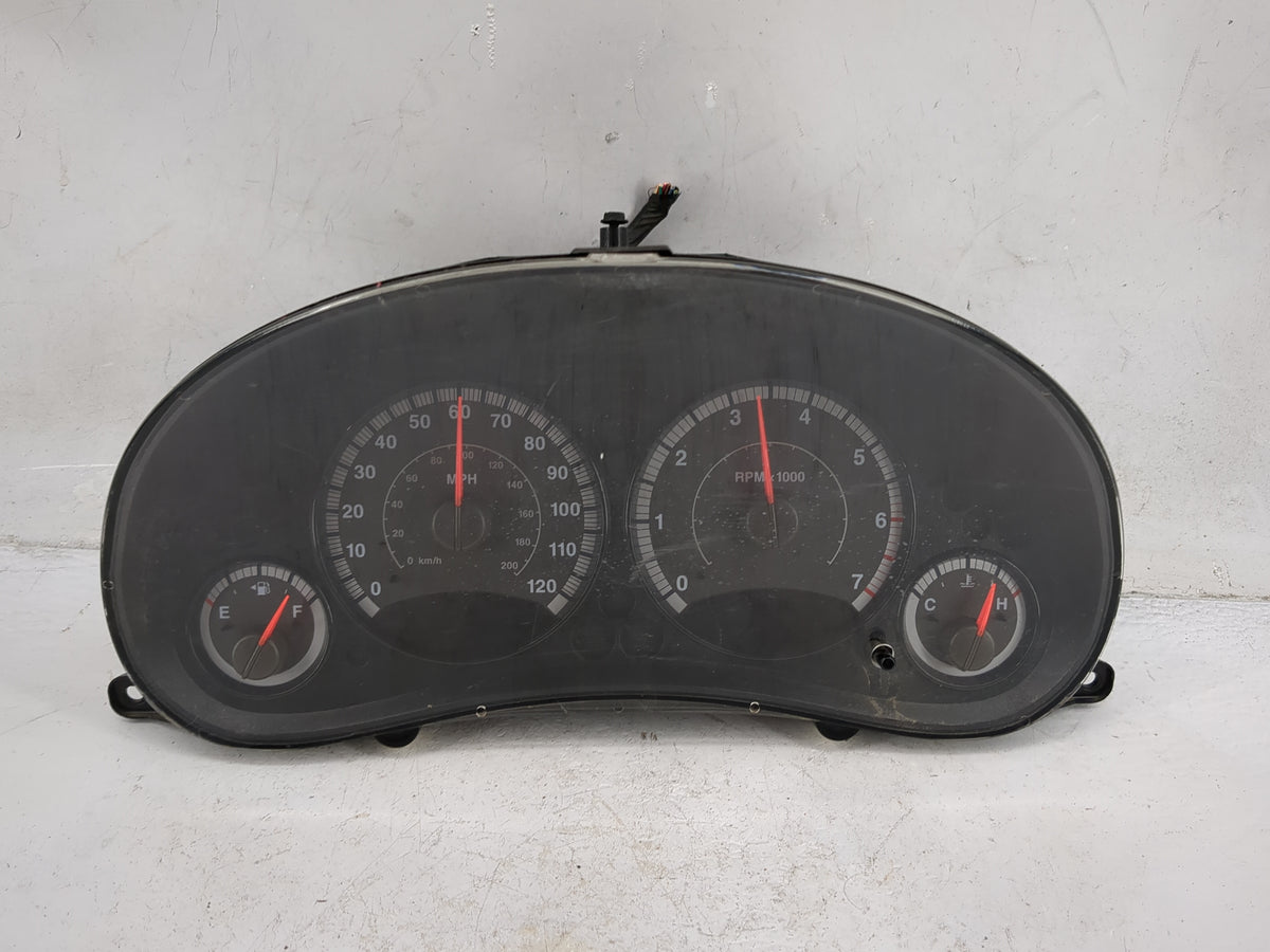 2006 Jeep Liberty Instrument Cluster Speedometer Gauges P/N:04828962AB Miles: Fits OEM Used Auto Parts - Oemusedautoparts1.c