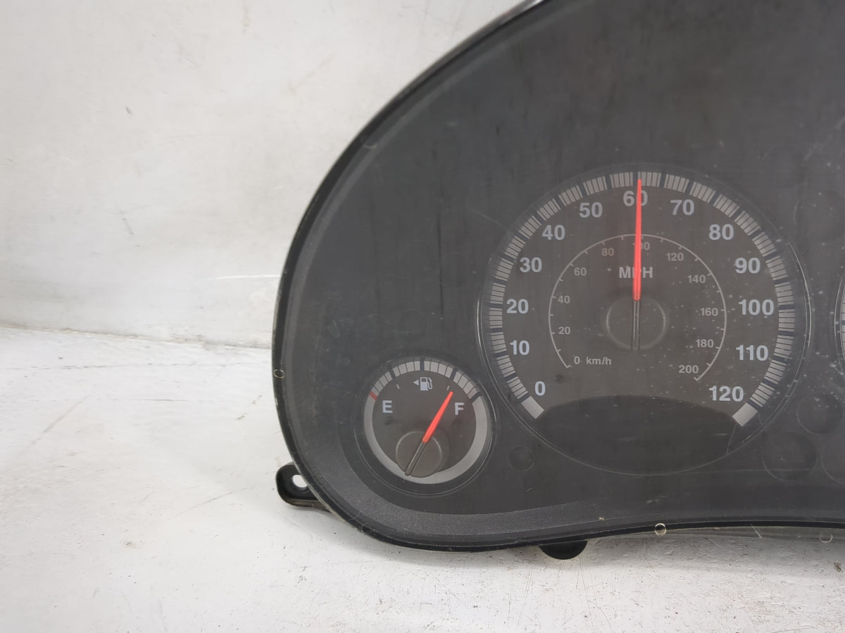 2006 Jeep Liberty Instrument Cluster Speedometer Gauges P/N:04828962AB Miles: Fits OEM Used Auto Parts - Oemusedautoparts1.c