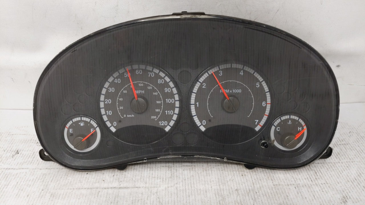 2006 Jeep Liberty Instrument Cluster Speedometer Gauges P/N:P56044865AC P56044865AD Fits OEM Used Auto Parts - Oemusedautopa