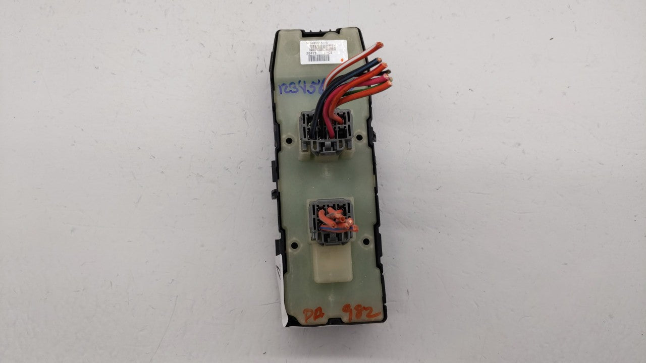 2007-2010 Jeep Patriot Master Power Window Switch Replacement Driver Side Left P/N:56040691AD Fits Fits 2007 2008 2009 2010 