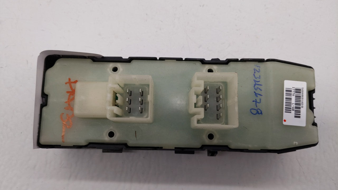 2007-2010 Jeep Patriot Master Power Window Switch Replacement Driver Side Left P/N:56040691AD Fits Fits 2007 2008 2009 2010 