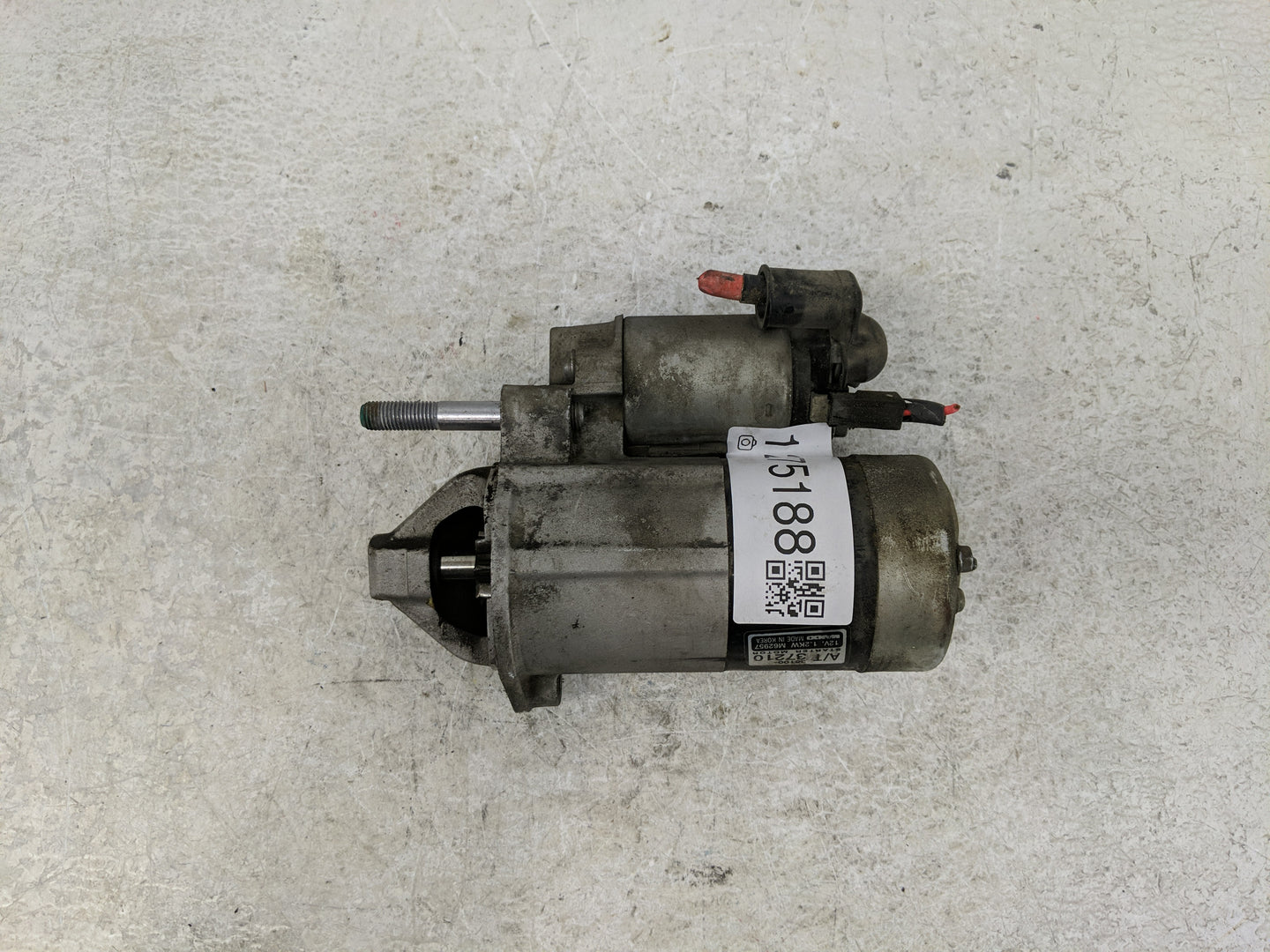 2006-2010 Kia Optima Car Starter Motor Solenoid OEM P/N:36100-37210 Fits Fits 2006 2007 2008 2009 2010 2011 2012 OEM Used Au