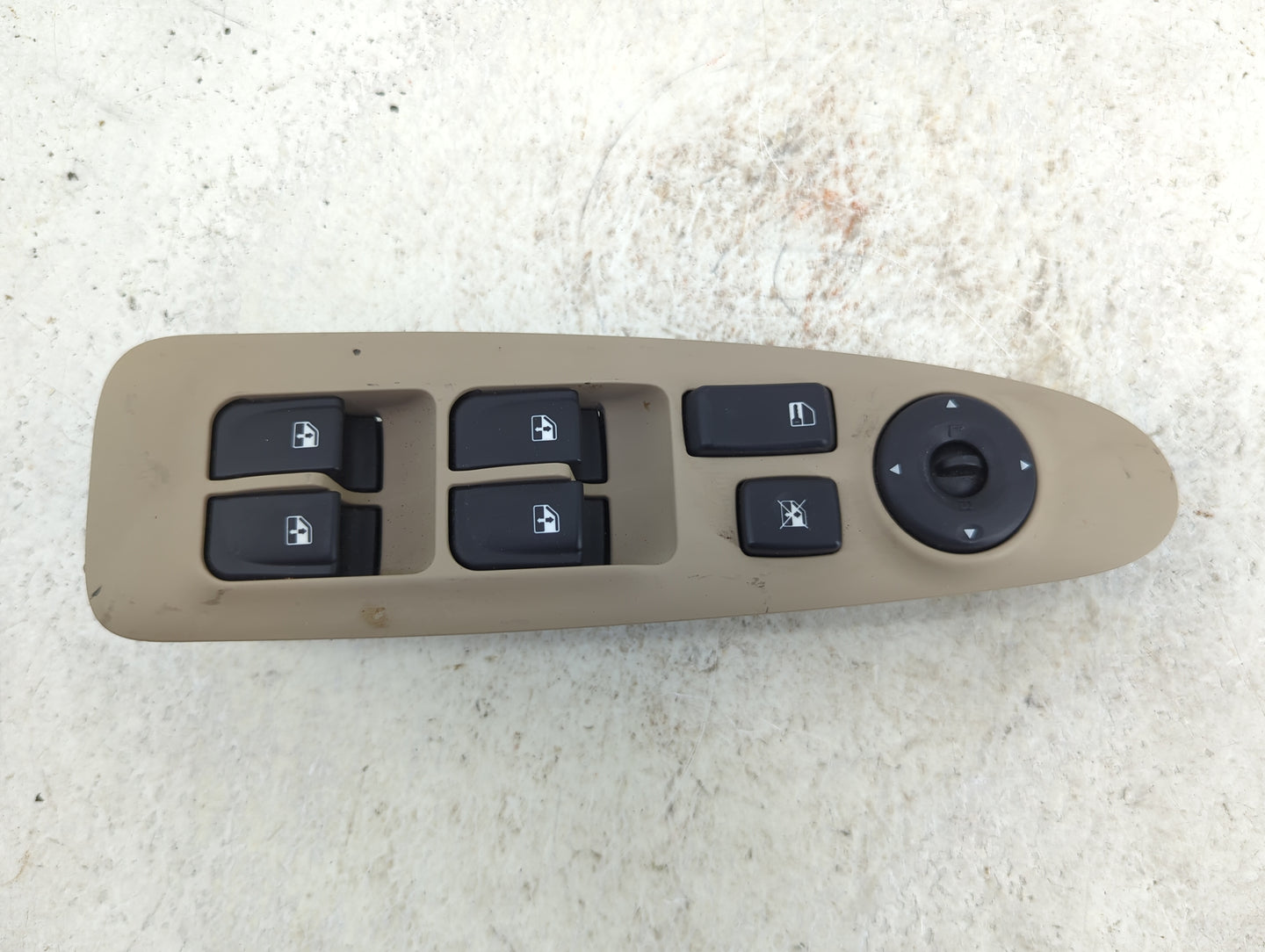 2009-2010 Kia Optima Master Power Window Switch Replacement Driver Side Left P/N:457490 Fits Fits 2009 2010 OEM Used Auto Pa