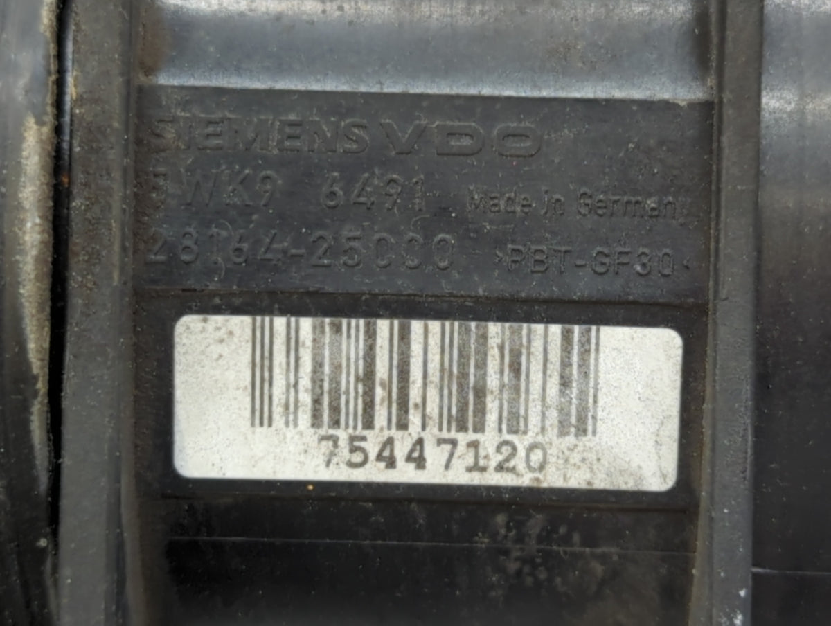 2006-2008 Kia Optima Mass Air Flow Meter Maf Sensor - Oemusedautoparts1.com