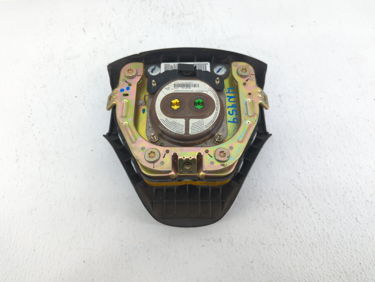 2006-2010 Kia Rio Air Bag Driver Left Steering Wheel Mounted P/N:56900-1G100GD Fits Fits 2006 2007 2008 2009 2010 OEM Used A