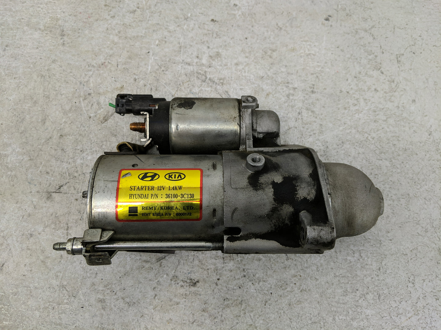 2006 Kia Sedona Car Starter Motor Solenoid OEM P/N:36100-3C130 Fits OEM Used Auto Parts - Oemusedautoparts1.com