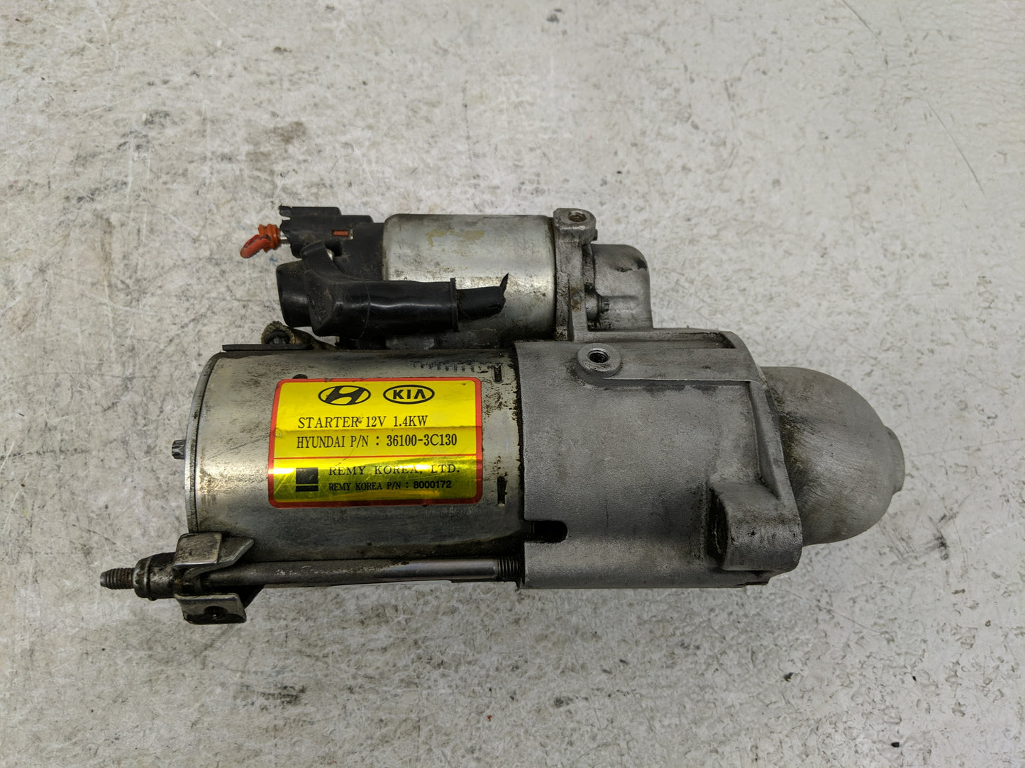 2006 Kia Sedona Car Starter Motor Solenoid OEM P/N:36100-3C130 Fits OEM Used Auto Parts - Oemusedautoparts1.com