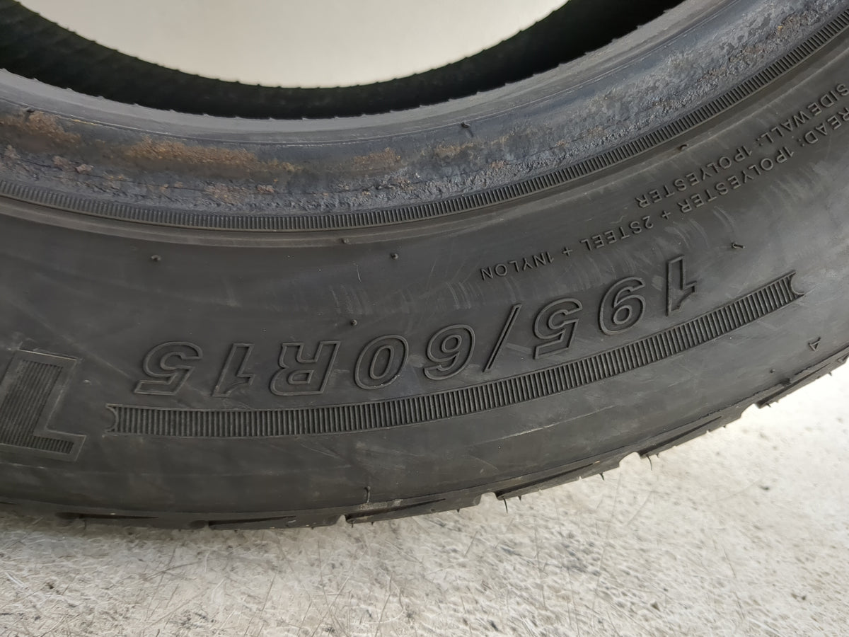 Used Tire 195/60R15 DELTA GRAND PRIX TOUR RS 88H - Tread Depth 9/32 - Oemusedautoparts1.com