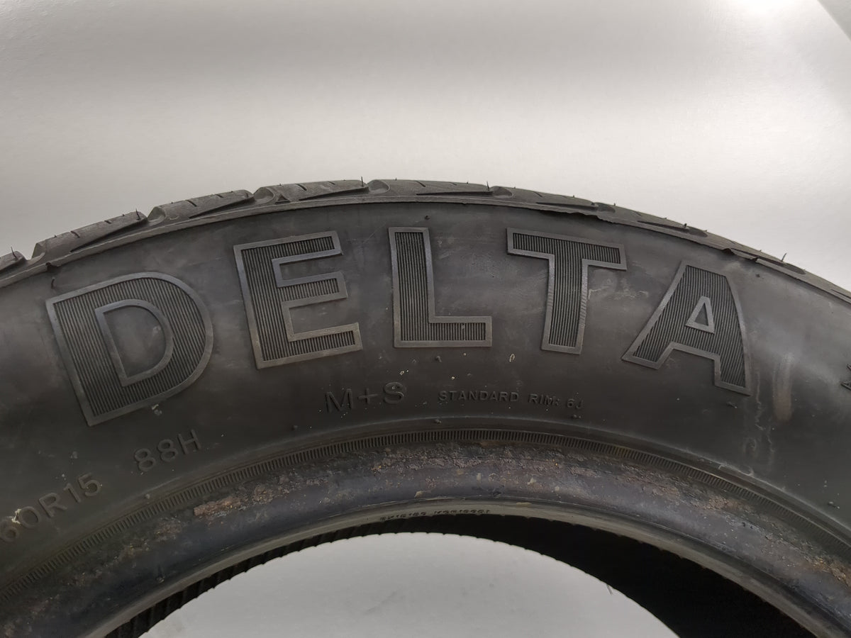 Used Tire 195/60R15 DELTA GRAND PRIX TOUR RS 88H - Tread Depth 9/32 - Oemusedautoparts1.com