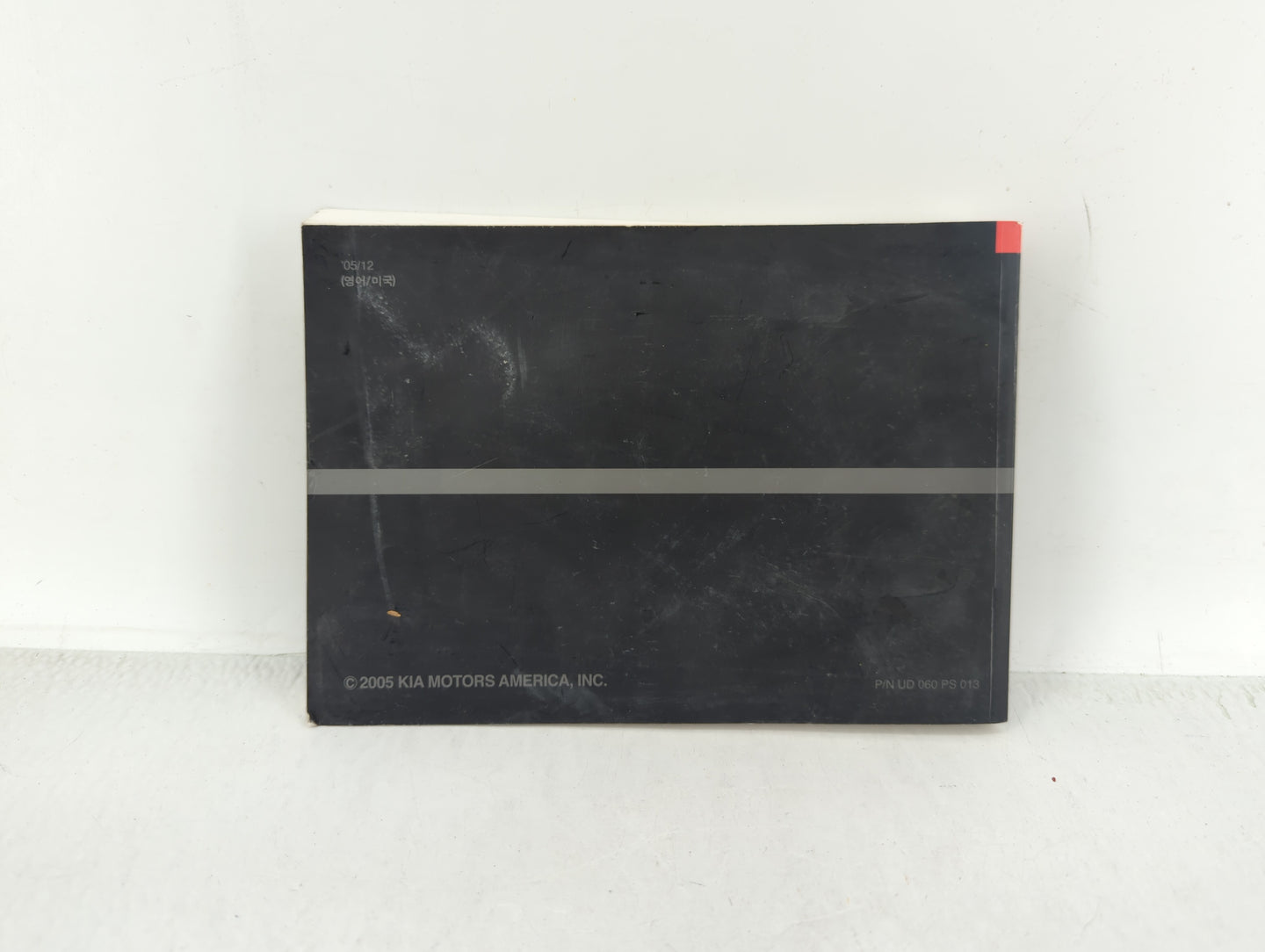 2006 Kia Spectra Owners Manual Book Guide OEM Used Auto Parts - Oemusedautoparts1.com