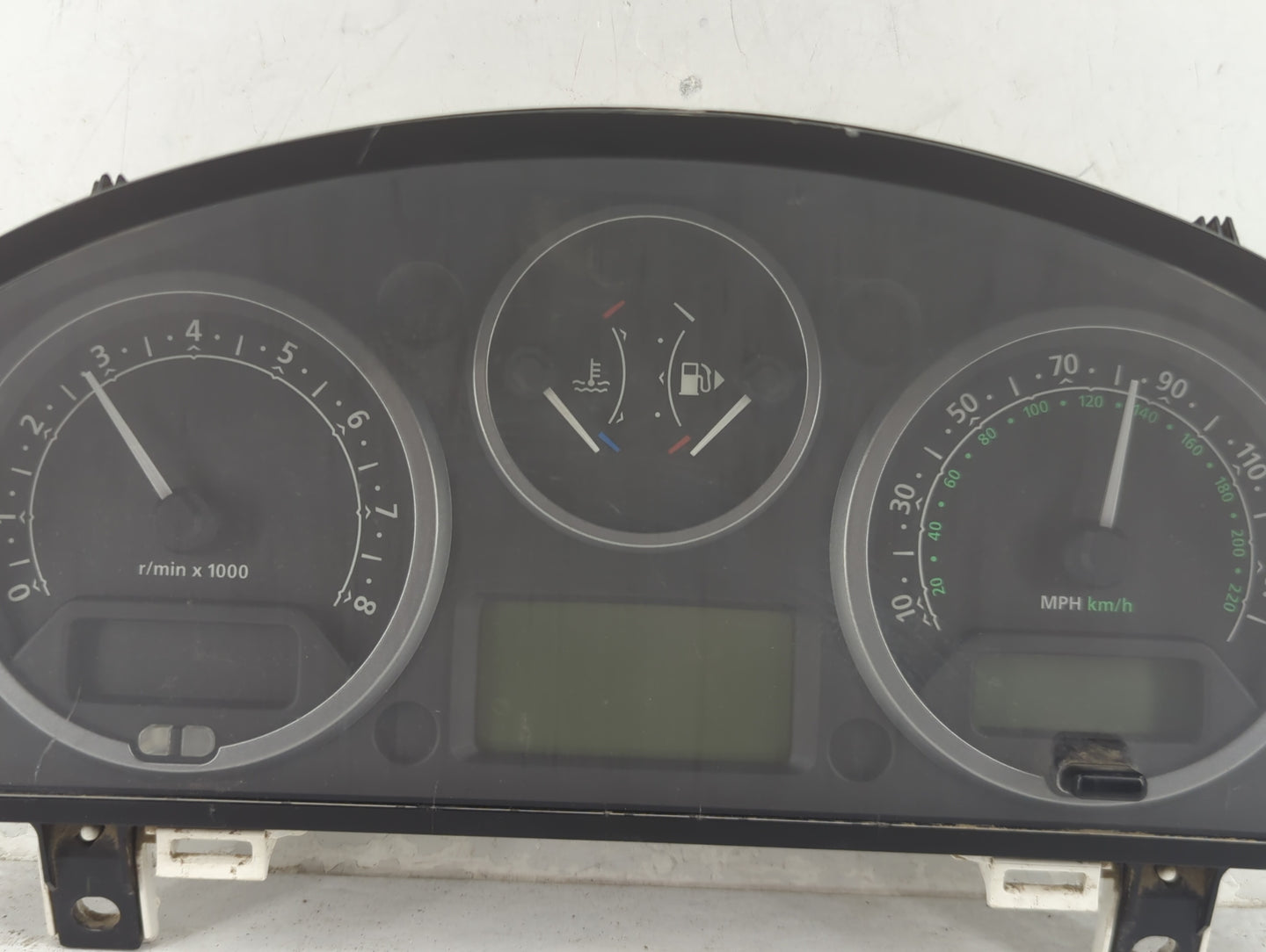 2006 Land Rover Lr3 Instrument Cluster Speedometer Gauges P/N:YAC500474 YAH500172, R050702, LR-0019-001 Fits OEM Used Auto P